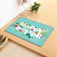thumbnail image 4 of Dvkptbk Easter Day Door Mat - Front Door Mat - Bath Rug Super Absorbent Dry - Rubber Backing Non Slip Washable Bathroom Floor Mats -Green 16X24 In Easter Decorations, 4 of 8