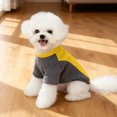 thumbnail image 4 of Reflective Striped Pet Sweater Warm Toned Pullover With D Ring For Small Dogs And Cats Winter Cozy Wear, 4 of 4