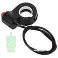 thumbnail image 1 of Motorcycle Horn Button, Simple Installation Lightweight 22mm/0.87in Wear Resistant Handlebar Horn Switch  For Scooter For Dirt Bike, 1 of 8