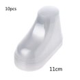 thumbnail image 1 of Lot de 10 Pcs Chaussons pour Bébé en Plastique Transparent Chaussettes d'Exposition PVC, 1 of 1