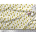thumbnail image 2 of Soimoi polyester Crepe Fabric Wool & Cat Animal Printed Fabric 1 Yard 52 Inch Wide, 2 of 3
