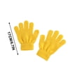 thumbnail image 3 of Meitianfacai Winter Warm Solid Color Knitted Kids Gloves Split Finger Gloves, 3 of 9