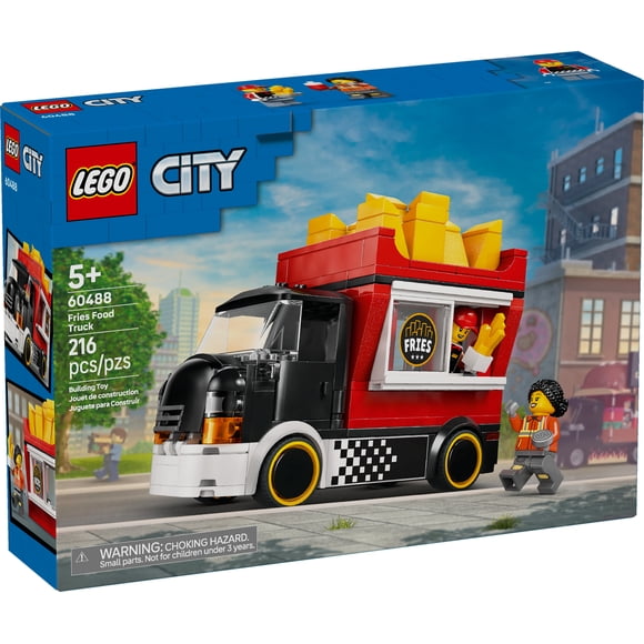 LEGO City Le camion de frites – Ensemble de construction – 60488