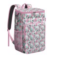 thumbnail image 1 of Vibrant Colorful Floral Insulated Backpack Cooler, Leakproof Cooler Bag with Exotic Flower Pattern for Outdoor Use, 1 of 6