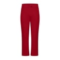 thumbnail image 5 of LIBRCLO Mens Sweatpants with Pockets Athletic Workout Sweat Pants Running Joggers Sweatpants Open Bottom, Red L, 5 of 5