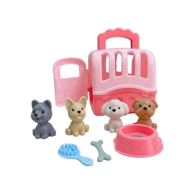 Educational Playhouse Interactive Pretend Learning Toy With Animal Figures For Toddlers And Kids Development