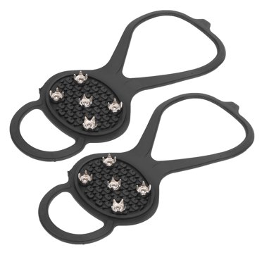 Pointes de Chaussures de Neige, Pointes de Neige en Silicone Pliables Légères Portables pour l'Alpinisme pour la Randonnée pour les Activités