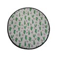 thumbnail image 1 of Car Steering Wheel Sunshade Cover For Uv Protection Green Plastic 18.11 X 18.11 X 0.20 Inches Hanging Heat Shield For Vehicle Interior, 1 of 6