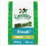Greenies Fresh TEENIE Soins buccodentaires Naturels pour chiens adultes