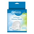 thumbnail image 4 of Dr. Brown's Softshape Silicone Shields, Flanges for Manual and Electric Breast Pumps, BPA Free, 25mm, Size B, 4 of 5
