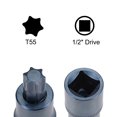 thumbnail image 3 of Unique Bargains 1/2-Inch Drive x T55 Torx Bit Socket, Metric 2 Inch Length, 3 of 4