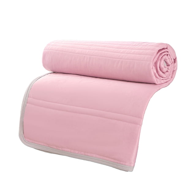 Btomtd Double Bedding Quilt Summer Cooler Quilt Suitable For All Seasons Soft Cover Quilt 39 Inches By 59 Inches, Pink