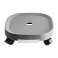 thumbnail image 2 of Rbaofujie Universal Wheel Round Plastic Base Mobile Flowerpot Tray Thickened Resin Universal Wheel with Brake Strap Water Box Drawer Tray with Wheel Flower Support, 2 of 5