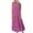 Rose Chaud, variante sur FcBaudy Robe Sans Manches à Col Rond, Robes d'Été pour Femmes, Robes pour Femmes Grande Taille Décontractées Imprimées à Col Rond Manches Courtes Robe Ample Longueur Genou lafy imitate cotton skirt