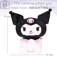 thumbnail image 2 of Hello Kitty "Onyx Kuromi" Weighted Pillow, 2 of 4