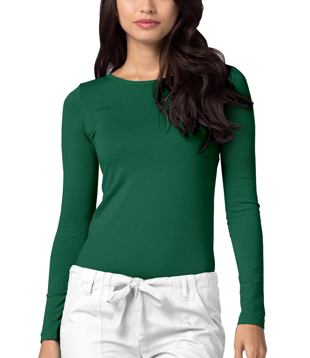 Adar sous-Couches pour Femmes - T-Shirt de sous-Couche à Manches Longues Confortable