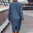 thumbnail image 5 of EQWLJWE Chandails à Col Roulé 2023 pour Femmes, Décontractés, à Manches Longues, Robe Chandail Tricotée d'Hiver, 5 of 5