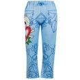 thumbnail image 1 of Pantalon Grand Extensible pour Femmes Mélange Coton Bas Imprimé Taro, 1 of 5