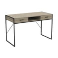 thumbnail image 2 of Safdie & Co. Writing Desk/Computer Table/Gaming Office Desk-48"L/Grey Wood/Black Metal, 2 of 4