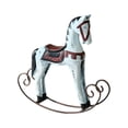 thumbnail image 2 of EGNMCR Home Decor, Room Decor, Wall Decor Nordical Nostalgic Style Horse Rocking Horse Table Decorations Home Decoration Pines Horse Rocking Horse Crafts wooden horse, 2 of 6