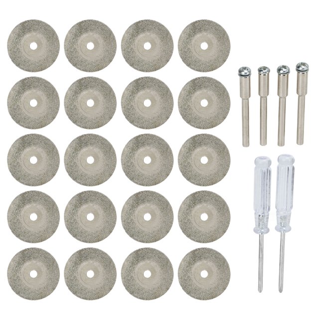 Small Diamond Saw Blade Wet Dry Using Abrasion Resistance High Hardness Diamond Cutting Disc Round Holes