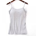 thumbnail image 1 of Womens Camisole with Built in Bra Adjustable Strap Camis Spaghetti Strap Tank Tops, 1 of 7