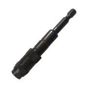Screwdriver Handheld Electric Drill Screwdriver Screw Driver Handheld Hexagon Handle Self-locking Extension Rod Screw Driver, Black