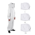 thumbnail image 4 of Combinaison de Protection pour Apiculteur Combinaison d'Apiculteur Équipement de Protection Apicole Professionnel Apiculture Combinaison Intégrale d'Apiculteur Chapeau, Protection Complète, 4 of 6