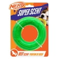 thumbnail image 1 of NERF TPR Beef Super Scent Ring Dog Chew Toy 5in, 1 of 4