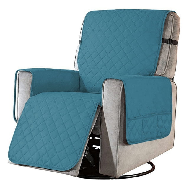 Housse Extensible Imprimée pour Fauteuil Inclinable, Protège-Meubles Lavables pour Fauteuils, Lits et Canapés avec Manches de Coussin d'Accoudoir, Protège-Meubles Élégant