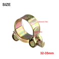 thumbnail image 2 of 1pc Repair Tool Exhaust Welding Hardware Carbon Steel Bolt Pipe Clip Hose Clamps, 2 of 8