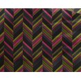 thumbnail image 4 of oneOone Georgette Viscose Fabric Herringbone Geometric Print Fabric BTY 42 Inch Wide, 4 of 4