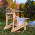 thumbnail image 2 of Premium Solid Pine Muskoka Chair DIY Assembly Kit – Classic Outdoor Wooden Patio, Deck & Garden Chair, 2 of 3