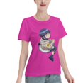 thumbnail image 2 of T-Shirt Basique à Manches Courtes pour Femmes Naruto Hinata, 2 of 6