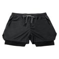 thumbnail image 4 of Mens Running Shorts Quick Dry Beachwear Workout Pants with Pockets, 4 of 6