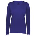 thumbnail image 1 of Holloway 222824.747.S T-Shirt à Manches Longues pour Femmes, Violet - Petit, 1 of 1