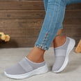 thumbnail image 3 of Dakaela Mocassins Orthopédiques pour Femmes Espadrilles Mule Été Confort Bout Fermé Chaussures de Marche Course, 3 of 6