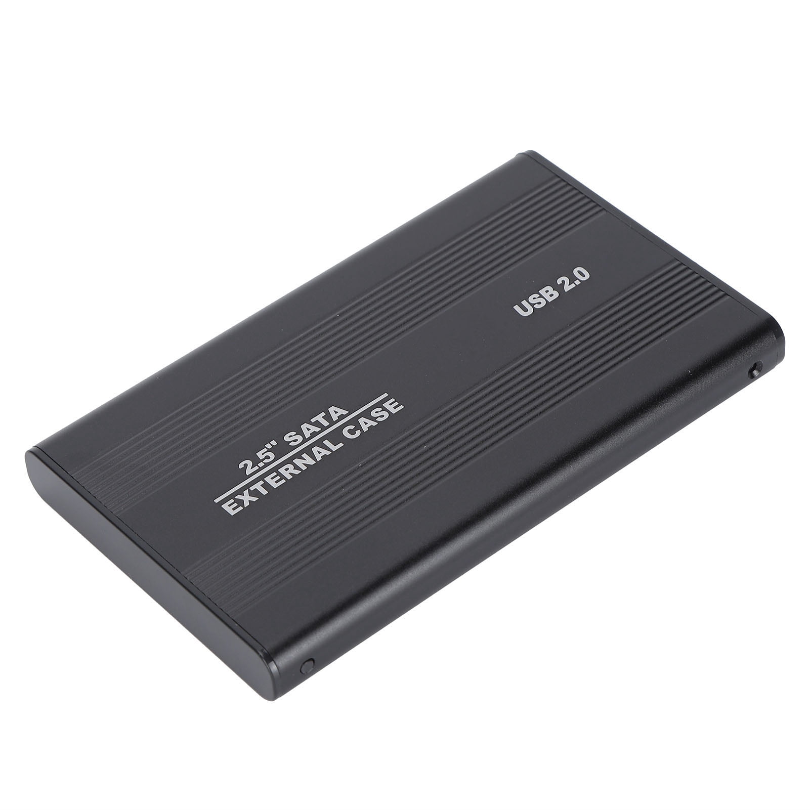 HDD Enclosure, HDD Enclosure Plug Play Hard Drive Enclosure SSD Adapter 3TB USB2.0 SSD Hard Disk Box for OS X Laptops External Data Storage