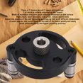thumbnail image 3 of Self Centering Dowel Jig, Single Hole Position Woodworking Doweling Jig Hole Punch Drill Locator Handheld Drill Guide For Straight Holes Woodworking Joints Tool, 3 of 8
