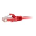 thumbnail image 1 of C2G Câble Ethernet Cat6a Sans Accroc Non Blindé (UTP) de 10 Pi - Câble de Patch Réseau Cat6a - PoE - Rouge - Câble de Patch - RJ-45 (m) vers RJ-45 (m) - 10 Pi - UTP - CAT 6a - Moulé, Sans Accroc - Rouge, 1 of 3