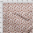 thumbnail image 3 of oneOone Cotton Poplin Rose Brown Fabric Utensils Tea Cups Craft Projects Decor Fabric Printed By The Yard 56 Inch Wide, 3 of 4