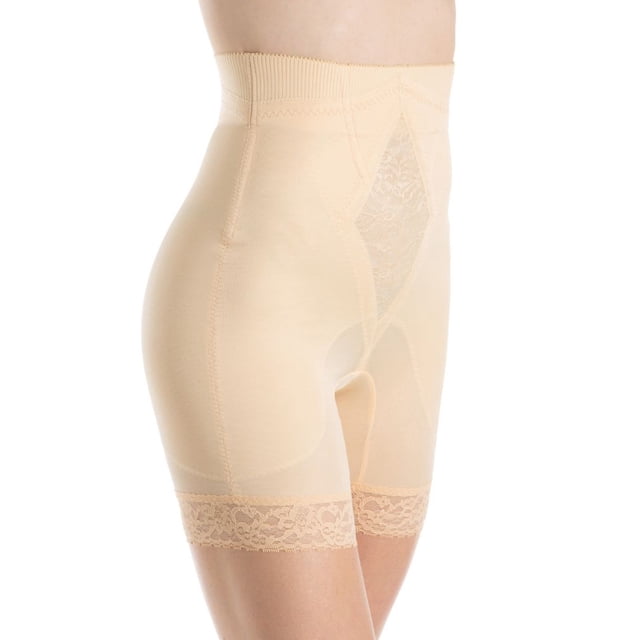Gaine pour Femmes Rago 6206 Diet Minded Sans Roulis Taille Haute Jambe Longue (Beige 7X)