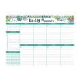 thumbnail image 2 of Weekly Planner Notebook 8-Lined Daily Sections 7-Day To-Do List Notepad Fractional Point System for Task Prioritization 25.4 x 19 cm Sturdy Cardboard Backing, 2 of 2