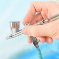 thumbnail image 2 of Miangastore Airbrush Hose Adapter Set Silver Copper 1Set 1.46X0.71X0.47In, 2 of 9