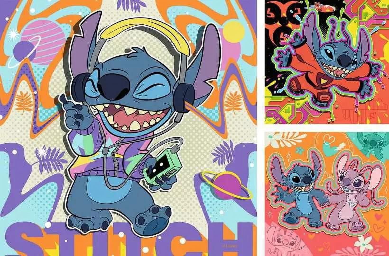 Ravensburger Disney Stitch 3×49 Piece Jigsaw Puzzle
