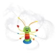 thumbnail image 4 of Banzai Wigglin’ Waterpillar Pulvérisateur de pelouse en forme de chenille pour s'amuser en extérieur pendant l'été, convient aux enfants de 3 ans et plus, 4 of 7