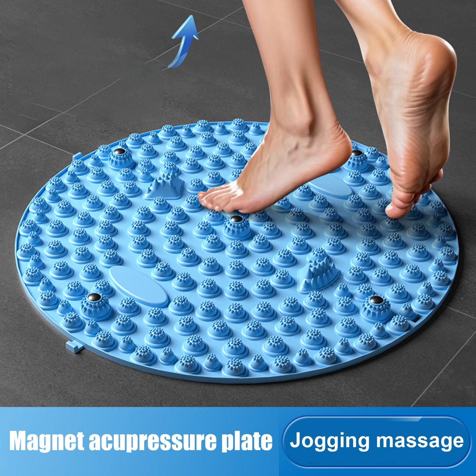 Foot Massage Mat Foldable Design Portable Reflexology Pad for Relaxation Ergonomic Acupressure Mat Massage Tool for Walking