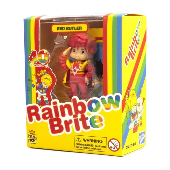 3” Rainbow Brite Collectible CheeBee Figures - Red Butler