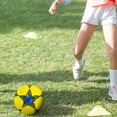 thumbnail image 4 of kurtrusly Housse Lumineuse pour Ballon de Soccer pour Ballon de Soccer Compétitif, Vessie en Caoutchouc Offrant une Rétention d'Air Exceptionnelle Rouge, 4 of 6