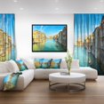 thumbnail image 2 of Design Art Vibrant Evening Venice Italy Framed Canvas Art Print, 2 of 5